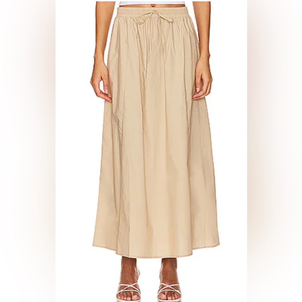 Steve Madden A-Line Skirt in Tan